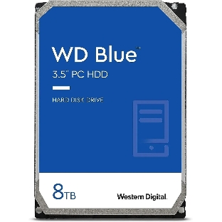 Жесткий диск WD SATA-III 8Tb WD80EAAZ Desktop Blue (5640rpm) 256Mb 3.5