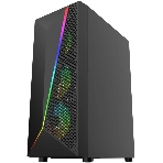 Компьютерный корпус Bloody BD-CC106F черный без БП ATX 4x120мм 1xUSB 2.0 1xUSB 3.0 audio bott PSU