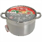 Кастрюля WEBBER BE-114/2 6,6 л, 24 см, нержавеющая сталь, индукция, с крышкой