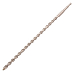 Бур по бетону Denzel двойная спираль, Cobalt W-tip, 16x460 мм, SDS PLUS