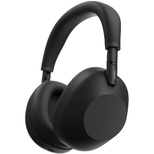 Беспроводные/проводные наушники Sony WH-1000XM6 черный, полноразмерные, Bluetooth + проводной, адаптивное активное шумоподавление, до 40 ч