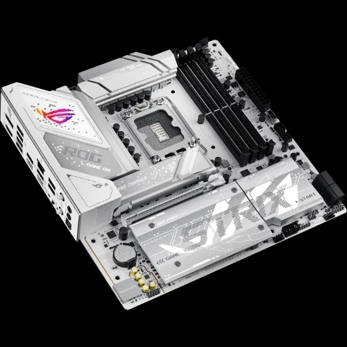 Материнская плата ASUS ROG STRIX B860-G GAMING WIFI, LGA 1851, Intel B860, 4xDDR5, 4xSATA, 4xM.2, 1xPCIe 5.0 x16, 1xDP, 1xHDMI, 1xThunderbolt 4, 1x 2.5Gb LAN, 1xUSB-C 20Gbps, 1xUSB-A 10Gbps, 3xUSB-A 5Gbps, 4xUSB-A 2.0, 2x3.5 мм, 7.1, mATX