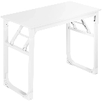 Стол офисный Defender Dise белый, 80x40 см, в65 см.