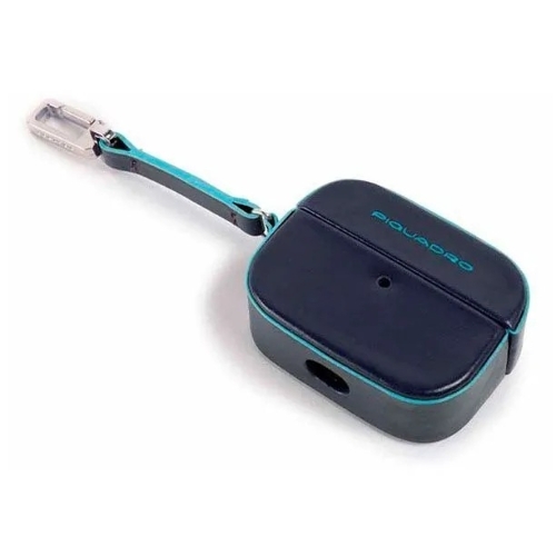Чехол для наушников Piquadro Blue Square AC5308B2/BLU2 синий натур.кожа