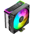 Кулер для процессора Ocypus Delta A40 SE BK ARGB, 120мм ARGB FAN, Top ARGB Panel, 4 HEAT PIPES, 4-PIN PWM, 800-1800 RPM, 31DBA, HYDRO BEARING, LGA115X/1200/1700/18XX, AM4/AM5