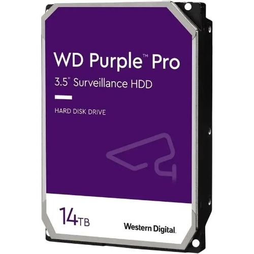 Жесткий диск Western Digital Purple Pro 14Tb Serial ATA III, 7200rpm, 512Mb, 3.5