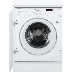 Встраиваемая стиральная машина HOMSair WMB1486WH белый, загрузка фронтальная 8 кг, 6 кг - сушка, 1400 об/мин, класс: A