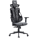 Кресло Cactus CS-CHR-DUO-GYBK серый, экокожа
