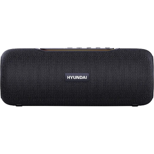 Колонка портативная Hyundai H-PS1021 черный/черный 25 Вт 1.0 BT 10м 1500mAh