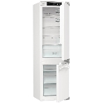 Встраиваемый холодильник Gorenje NRKI517142, полезный объем 243 л, электронное управление, цифровой дисплей, автоматическое размораживание No Frost, быстрое замораживание, интенсивное охлаждение, зона свежести с контролем влажности, слайдерное крепление, энергоэффективность А+