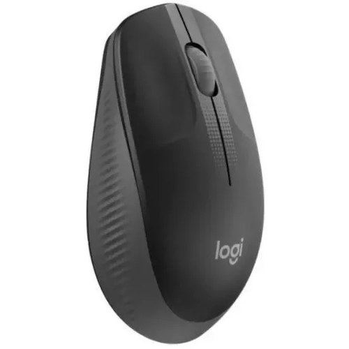Мышь беспроводная Logitech M190 черный, 1000 dpi, радиоканал, USB, кнопки - 3
