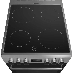 Плита электрическая Maunfeld MEC55CS08D серебристый, конфорок 4 шт, духовка 60 л, 50 см x 85 см x 60 см