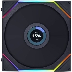 Корпусный вентилятор LIAN LI UNI FAN TL LCD (3pcs) G99.12TLLCD3B.00 черный 120мм 1900rpm 27db 7-pin
