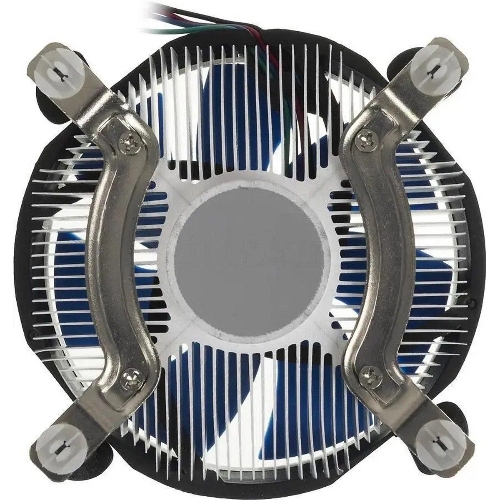 Кулер для процессора DEEPCOOL THETA 21 PWM черный/синий, 92 мм, алюминий, 2400 об/мин, 33.4 дБ, 4 pin, 95 Вт, 60.5 мм