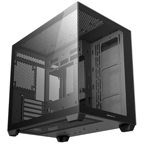 Компьютерный корпус Deepcool CG530 черный без БП ATX 2x120мм 2x140мм 2xUSB 2.0 1xUSB 3.0 audio bott PSU
