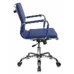 Кресло Бюрократ CH-993-Low/blue синий, экокожа