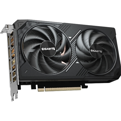Видеокарта Gigabyte GeForce RTX 5060Ti WindForce Max OC, NVIDIA RTX 5060 Ti, 16G GDDR7, 128 бит, PCI-e 5.0, 1xHDMI, 3xDP, 2587 МГц