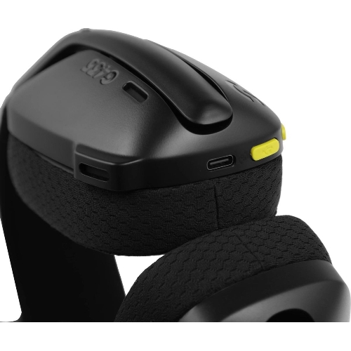 Гарнитура Logitech G435 чёрный/жёлтый, беспроводная, Bluetooth/USB, до 18 ч