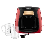 Кофеварка капельная Sencor SCE 2101RD красный, исп. кофе - молотый, 0.3 л. 500 Вт.