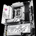 Материнская плата ASUS ROG STRIX B860-G GAMING WIFI, LGA 1851, Intel B860, 4xDDR5, 4xSATA, 4xM.2, 1xPCIe 5.0 x16, 1xDP, 1xHDMI, 1xThunderbolt 4, 1x 2.5Gb LAN, 1xUSB-C 20Gbps, 1xUSB-A 10Gbps, 3xUSB-A 5Gbps, 4xUSB-A 2.0, 2x3.5 мм, 7.1, mATX