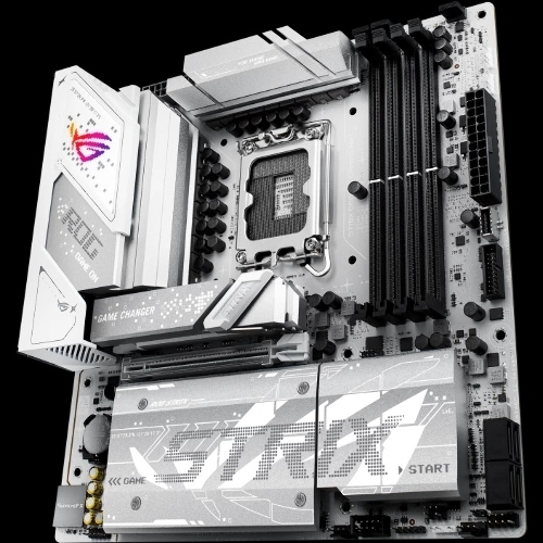 Материнская плата ASUS ROG STRIX B860-G GAMING WIFI, LGA 1851, Intel B860, 4xDDR5, 4xSATA, 4xM.2, 1xPCIe 5.0 x16, 1xDP, 1xHDMI, 1xThunderbolt 4, 1x 2.5Gb LAN, 1xUSB-C 20Gbps, 1xUSB-A 10Gbps, 3xUSB-A 5Gbps, 4xUSB-A 2.0, 2x3.5 мм, 7.1, mATX