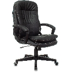 Кресло Бюрократ T-9950LT/BLACK черный, экокожа