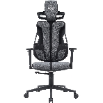 Кресло Cactus CS-CHR-DUO-GYBK серый, экокожа