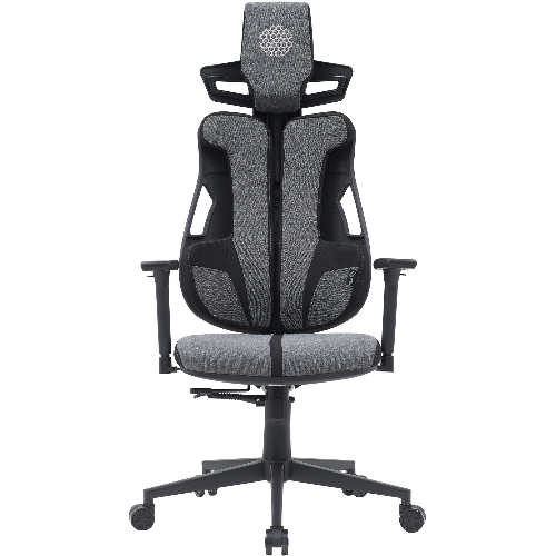 Кресло Cactus CS-CHR-DUO-GYBK серый, экокожа