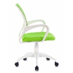 Кресло Бюрократ CH-W695NLT TW-03A TW-18 салатовый, сетка/ткань, 120 кг, механизм качания
