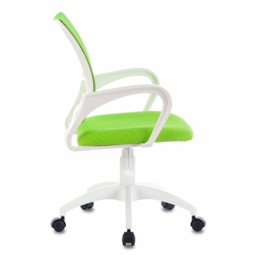 Кресло Бюрократ CH-W695NLT TW-03A TW-18 салатовый, сетка/ткань, 120 кг, механизм качания