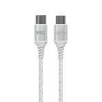 Кабель MORE CHOICE (4620202554116) K69aa 2м USB 3.0A PD 60W для Type-C Type-C- 2м, белый