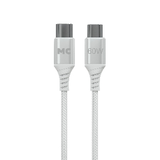 Кабель MORE CHOICE (4620202554116) K69aa 2м USB 3.0A PD 60W для Type-C Type-C- 2м, белый
