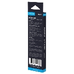 Дата-кабель Maxvi MC-21L USB-Lightning 2.4А, 1м, black-grey
