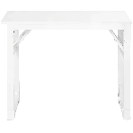 Стол офисный Defender Dise белый, 80x40 см, в65 см.