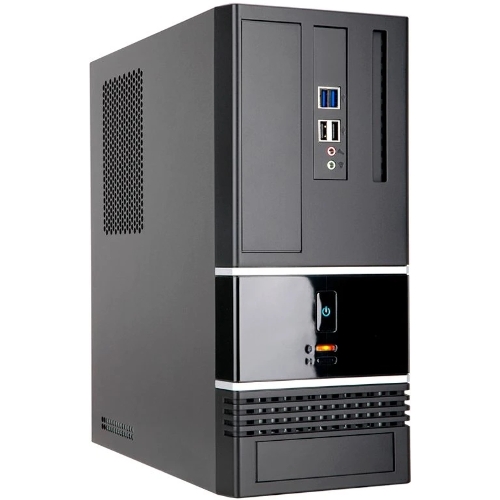 Компьютерный корпус INWIN BK623BL USB 3.0 (Micro-ATX, RB-S400BN1-0, 400W, 2xUSB 3.0, 2xUSB 2.0+Audio, черный)