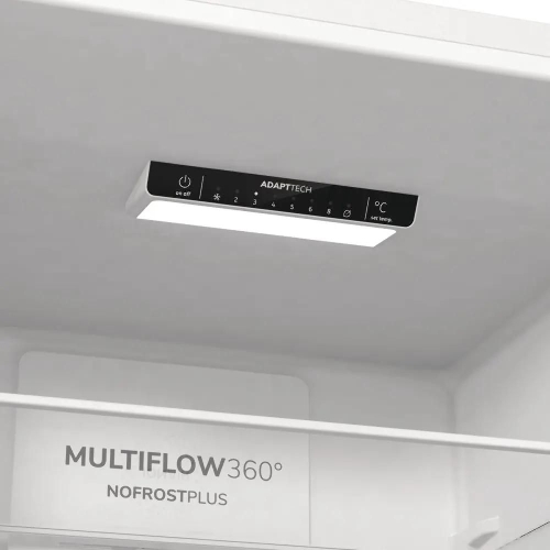 Холодильник Gorenje NRK6201EW4 белый двухкамерный 235/96 л морозилка снизу, No Frost