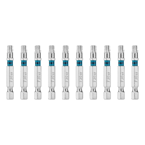 Бита Torx 30х50 мм, сталь S2, шестигр., 10 шт. Gross