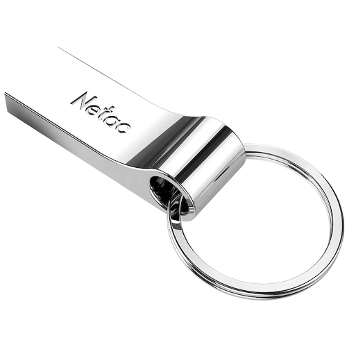 Флешка USB Netac U275 (NT03U275N-008G-20SL), 8Gb, USB 2.0, R/W 50/15, серебристый