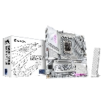 Материнская плата Gigabyte Z890M AORUS ELITE WIFI7 ICE, LGA 1851, Intel Z890, 4xDDR5, 4xSATA, 3xM.2, 1xPCIe 4.0 x4, 1xPCIe 5.0 x16, 1xDP, 1xUSB-C, 1x 2.5Gb LAN, 1xUSB-A 3.2 Gen 2, 4xUSB-A 3.2 Gen 1, 2x3.5 мм, TOSLINK, 7.1, 1xUSB4, mATX