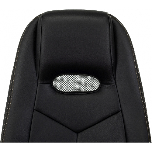 Кресло Бюрократ Zen/Black черный, кожа