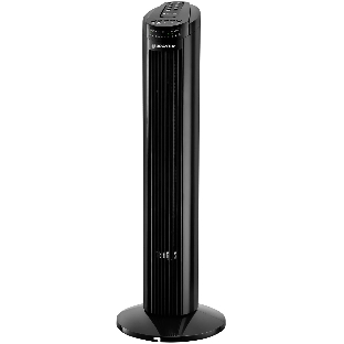 Колонный вентилятор BRAYER BR4958BK, механ.упр.,пульт ДУ,вращение90°,мощ-ть50Вт,защита от перегрева