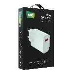 Сетевое зарядное устройство MORE CHOICE (4620202553379) NC09 1USB 3.0A QC3.0 15W, белый
