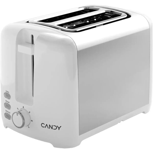 Тостер Candy CT-250 белый, 930 Вт, 2 слота