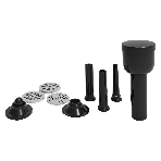 Мясорубка электрическая BBK MG3002 серый, 2500 Вт, 2.5 кг/мин, реверс, защита от перегрузки, металлический лоток, насадки - 7