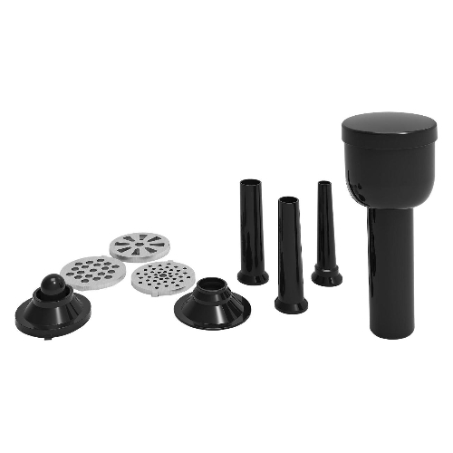 Мясорубка электрическая BBK MG3002 серый, 2500 Вт, 2.5 кг/мин, реверс, защита от перегрузки, металлический лоток, насадки - 7