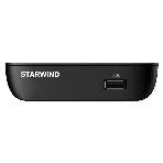Приставка для цифрового ТВ Starwind CT-160 черный, DVB-T2, DVB-T, DVB-C, HDMI, USB 2.0 х2