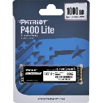 Накопитель SSD Patriot P400 Lite 1Tb M.2 2280 NVMe PCle 4.0 x4 R3500/W2700 TbW 560Tb 3D NAND with HS