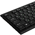 Комплект клавиатура+мышь Smartbuy ONE SBC-114282-K проводной, USB, 2400 DPI, чёрный
