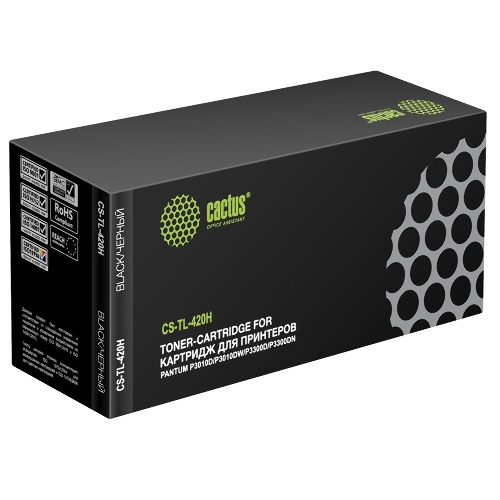 Картридж лазерный Cactus CS-TL-420H TL-420H черный (3000 стр.) для Pantum P3010D/P3010DW/P3300D/P3300DN/P3300DN