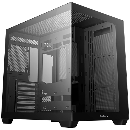 Компьютерный корпус Deepcool CG530 черный без БП ATX 2x120мм 2x140мм 2xUSB 2.0 1xUSB 3.0 audio bott PSU